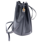 Saint Laurent Paris Talitha Shoulder Bag Black Leather Gold — view 3