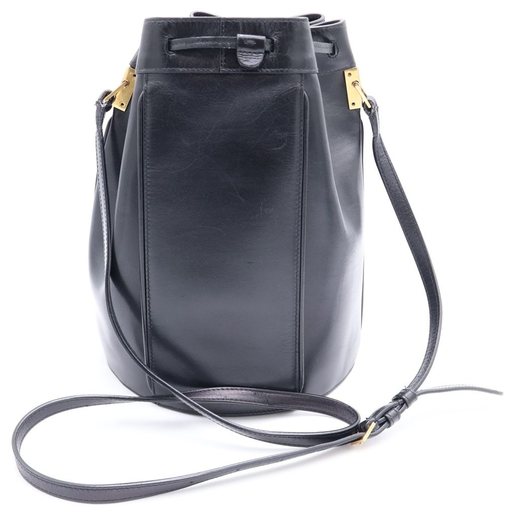 Saint Laurent Paris Talitha Shoulder Bag Black Leather Gold — view 2