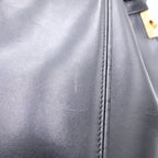Saint Laurent Paris Talitha Shoulder Bag Black Leather Gold — view 6