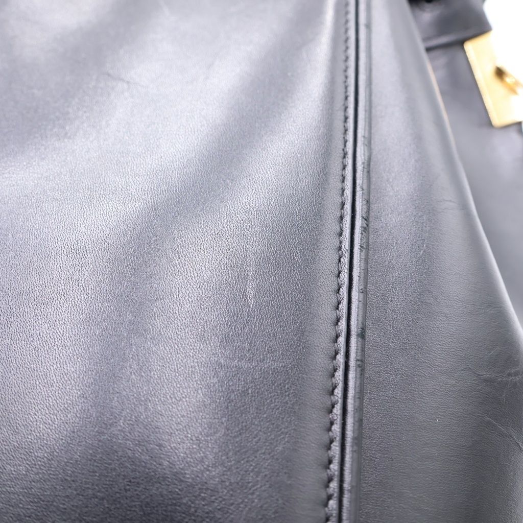 Saint Laurent Paris Talitha Shoulder Bag Black Leather Gold — view 6