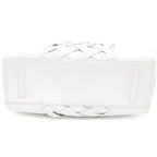 Loewe Amazona 28 Boston Bag White Leather Silver — view 4