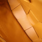 Bottega Veneta Cassette Bag Shoulder Bag Mustard Leather Gold — view 8