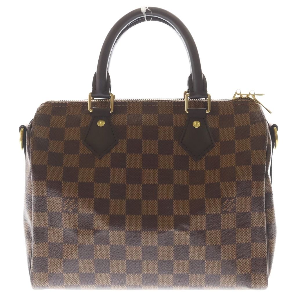 Louis Vuitton Speedy Bandouliere 25 Damier Handback 2-Way Shoulder Back Leather — view 2