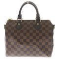 Louis Vuitton Speedy Bandouliere 25 Damier Handback 2-Way Shoulder Back Leather