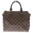 Louis Vuitton Speedy Bandouliere 25 Damier Handback 2-Way Shoulder Back Leather