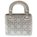 Dior Didi Rhinestone 2-Way Shoulder Bag Gray Silver — view 2
