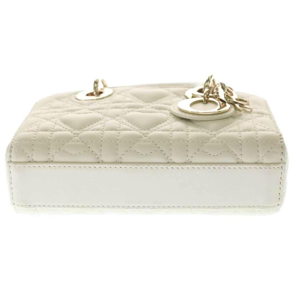Dior Di D-Joy Micro 2-Way Mini Bag Chain Eye Leather Gold — view 4
