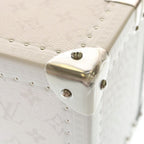 Louis Vuitton Mont Taiga Watch Shaw Trunk White Leather Silver — view 5