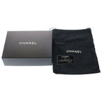 Chanel Quilted Chain Shoulder Mini Bag Metallicbrown Lambskin Silver — view 8