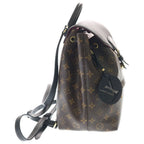 Louis Vuitton Montsouris NM PM Backpack Monogram Black Brown Bordeaux Leather — view 3