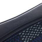Louis Vuitton Damier Soft Shaw PM Handbag Blue Leather Silver — view 6
