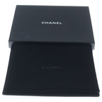 Chanel CC Logo Double Strand Fakepearl Long Necklace White Gold — view 6