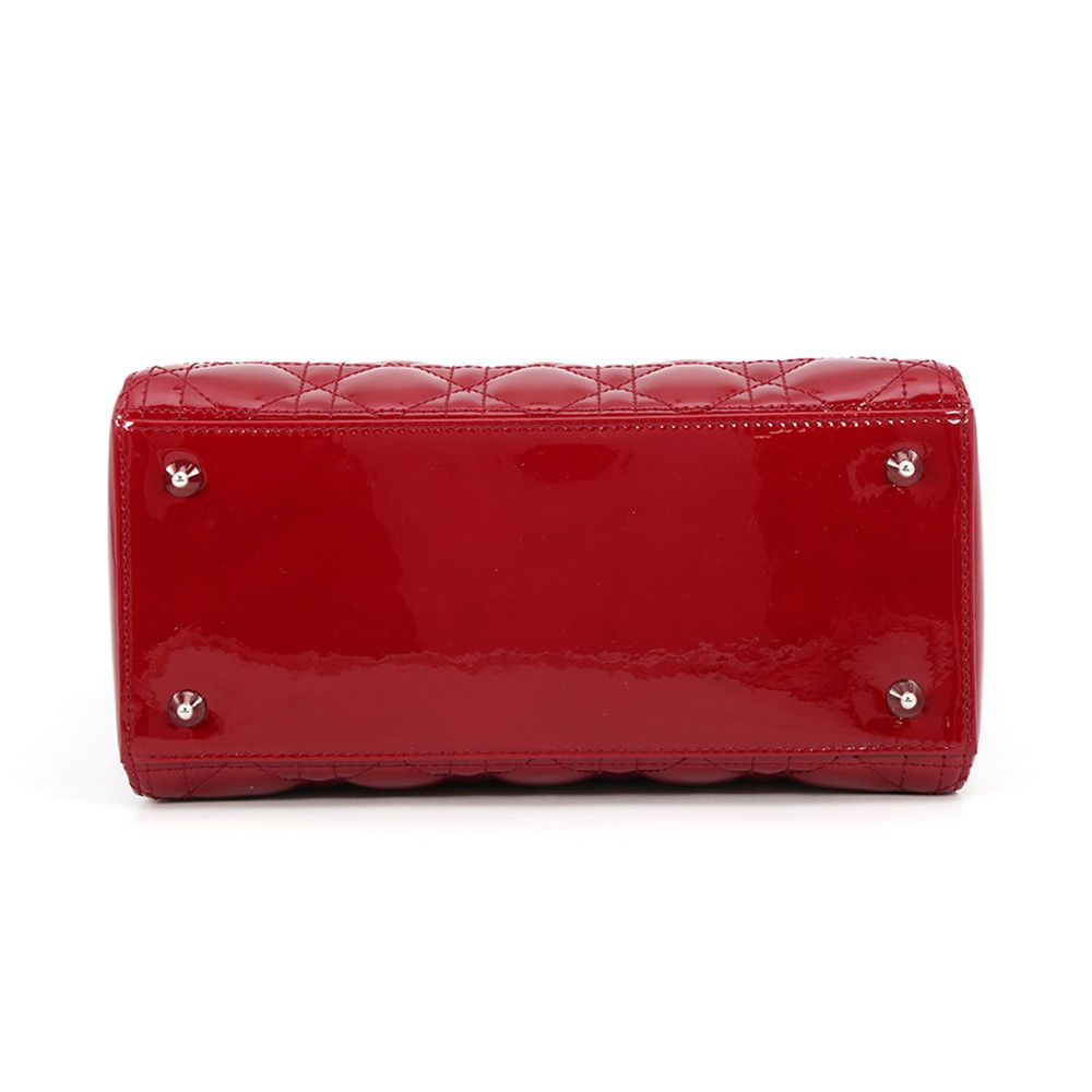 Dior Handbag Lady Cannage Patent 2-Way — view 3