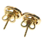 Gucci Interlocking Diamond Studsearrings Yellow Gold Earring — view 2
