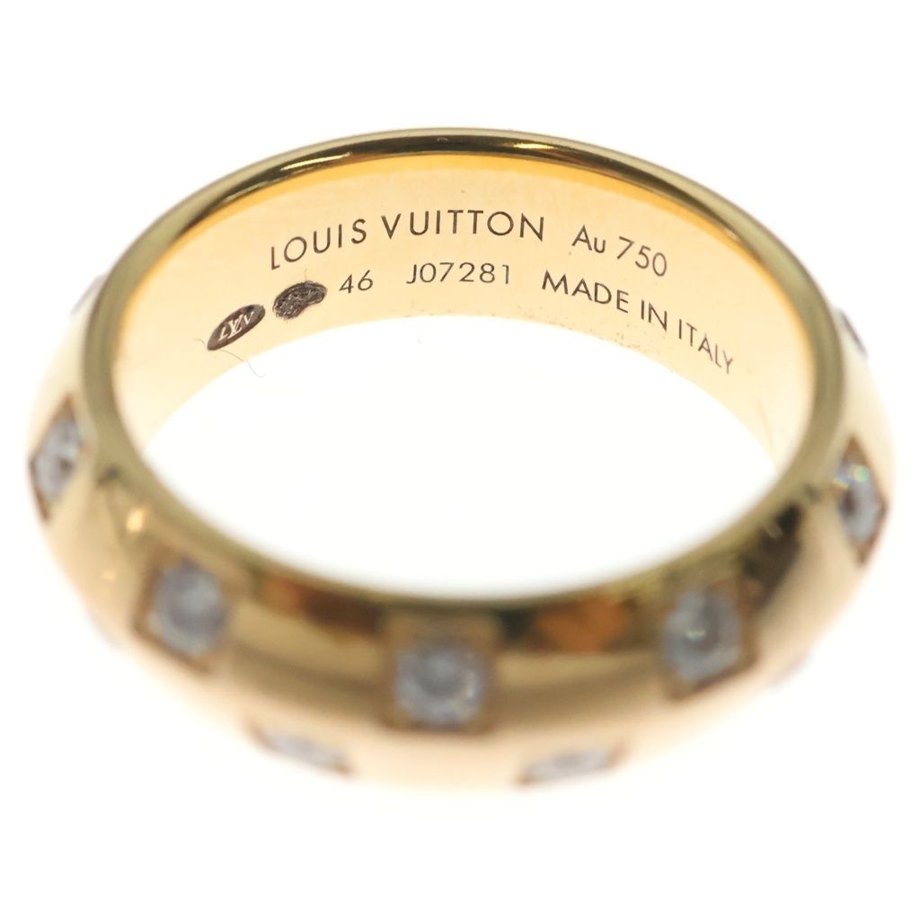 Louis Vuitton Ring Damier Pink Gold 18k — view 5