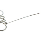 Loewe Anagram Brooch Bro Silver — view 5