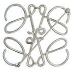 Loewe Anagram Brooch Bro Silver — view 2