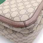 Gucci GG Puri Backpack Beige Brown Leather Gold — view 5