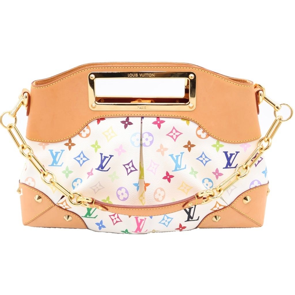 Louis Vuitton Monogram Multicolor Judi MM Leather 2-Way Hand Chain Shoulder — view 2