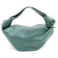 Bottega Veneta Double Knot Handbag Green Leather