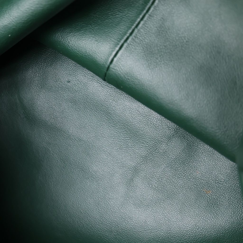 Bottega Veneta Double Knot Handbag Green Leather — view 7