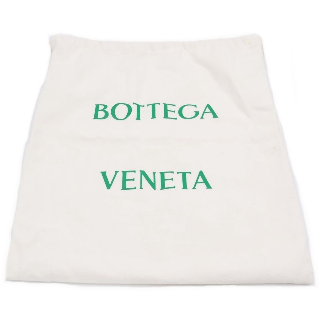 Bottega Veneta Double Knot Handbag Green Leather — view 8