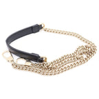 Gucci Interlocking 2-Way Shoulder Bag Black Leather Gold — view 8