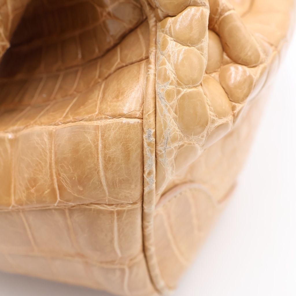 Prada Handbag Beige Black Gold — view 7
