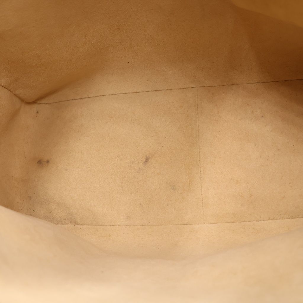 Louis Vuitton Monogram Looping GM Tote Brown Leather Gold — view 8