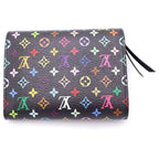 Louis Vuitton Multi Monogram Portefeuille Victory Tri Foldwallet Black Wallet — view 2