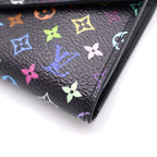 Louis Vuitton Multi Monogram Portefeuille Victory Tri Foldwallet Black Wallet — view 4