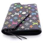 Louis Vuitton Multi Monogram Portefeuille Victory Tri Foldwallet Black Wallet — view 3