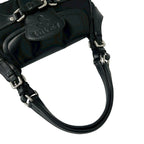 Prada Leather Tessuto One Shoulder Bag Mini Black — view 4