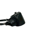 Prada Leather Tessuto One Shoulder Bag Mini Black — view 5