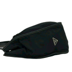 Prada Tessuto Nylon Leather Tote Black — view 5