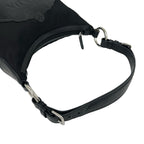 Prada Log Nylon Leather Shoulder Bag Tote Black — view 4