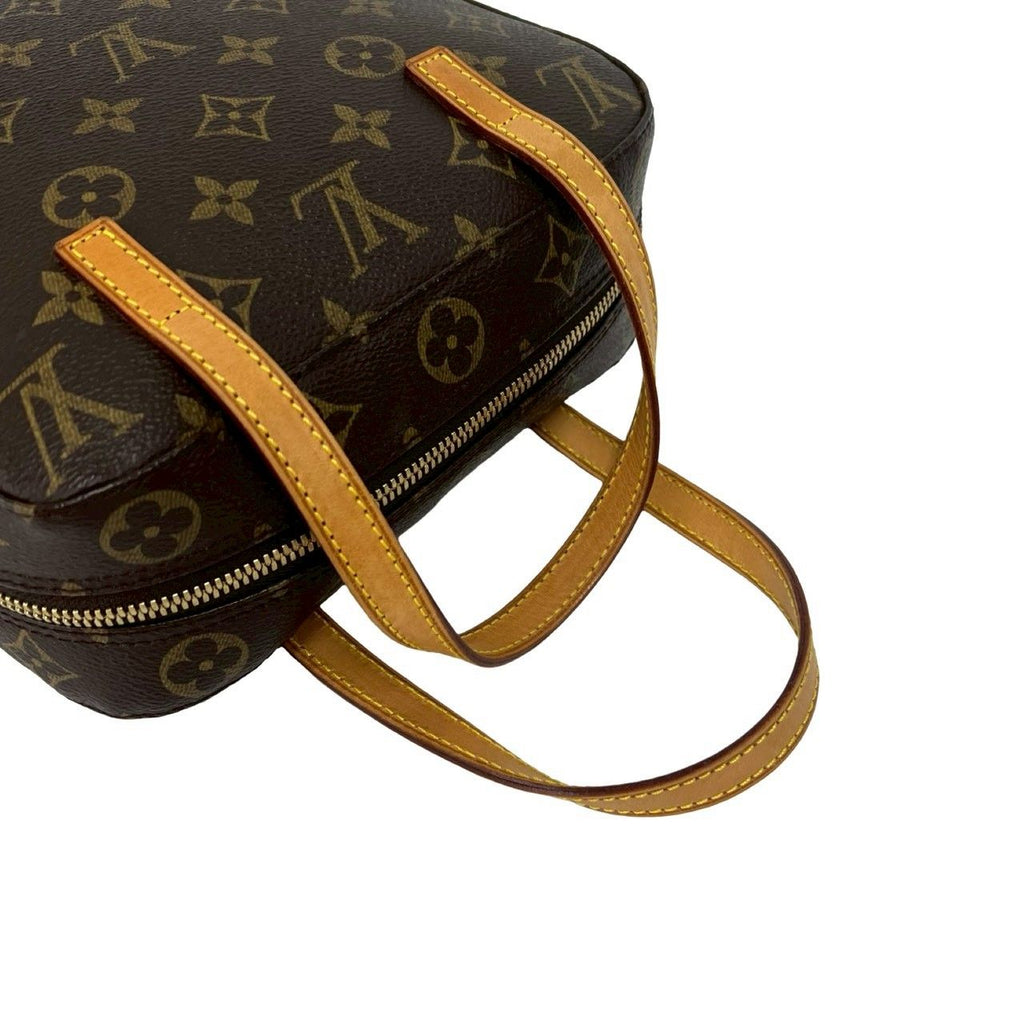 Louis Vuitton Spontini Monogram Leather 2-Way Shoulder Bag Brown — view 4