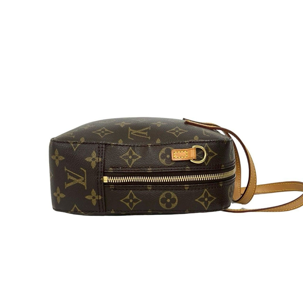 Louis Vuitton Spontini Monogram Leather 2-Way Shoulder Bag Brown — view 6
