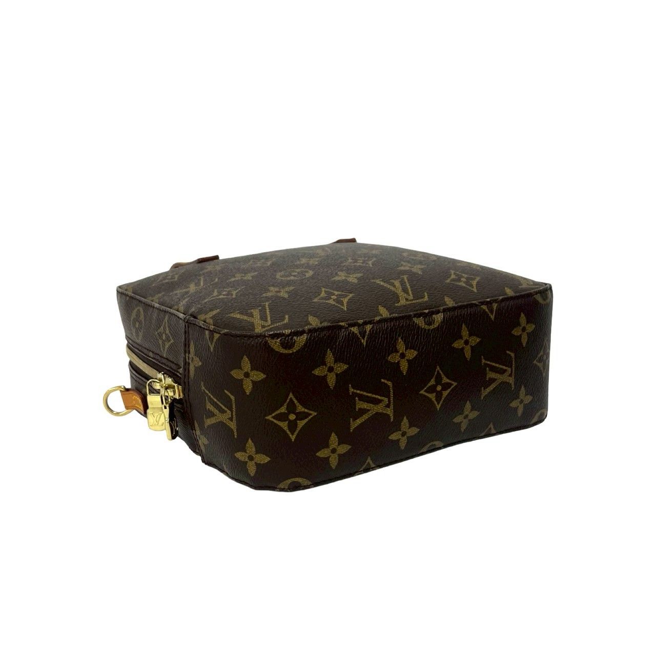Louis Vuitton Spontini Monogram Leather 2-Way Shoulder Bag Brown — view 7
