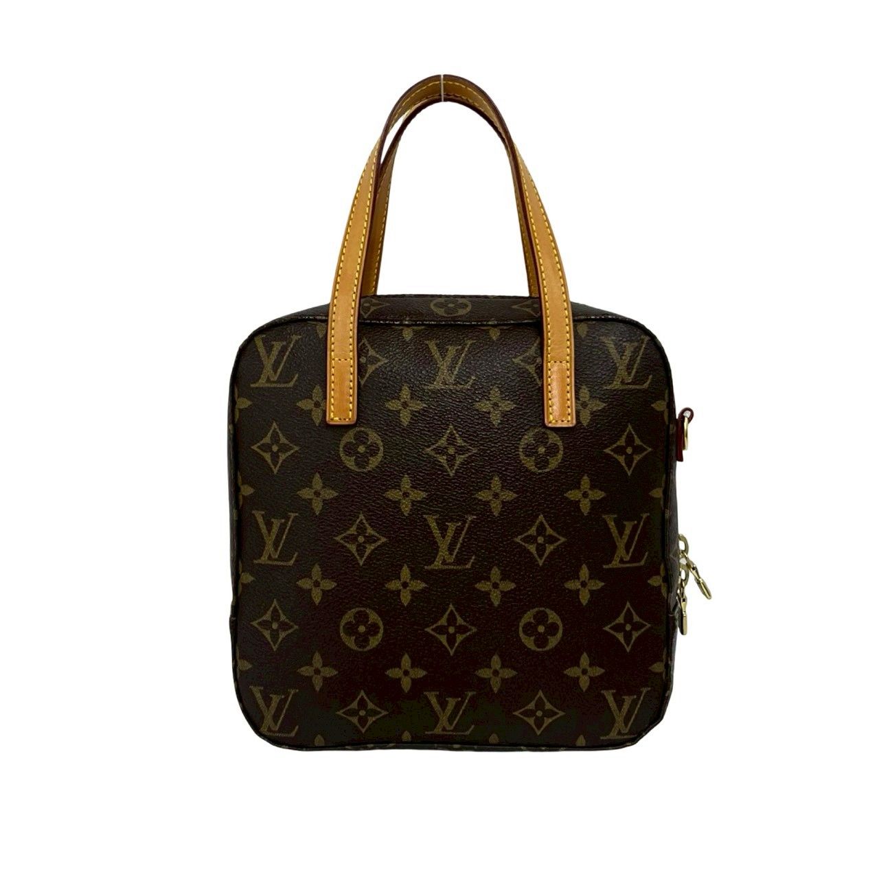 Louis Vuitton Spontini Monogram Leather 2-Way Shoulder Bag Brown — view 3
