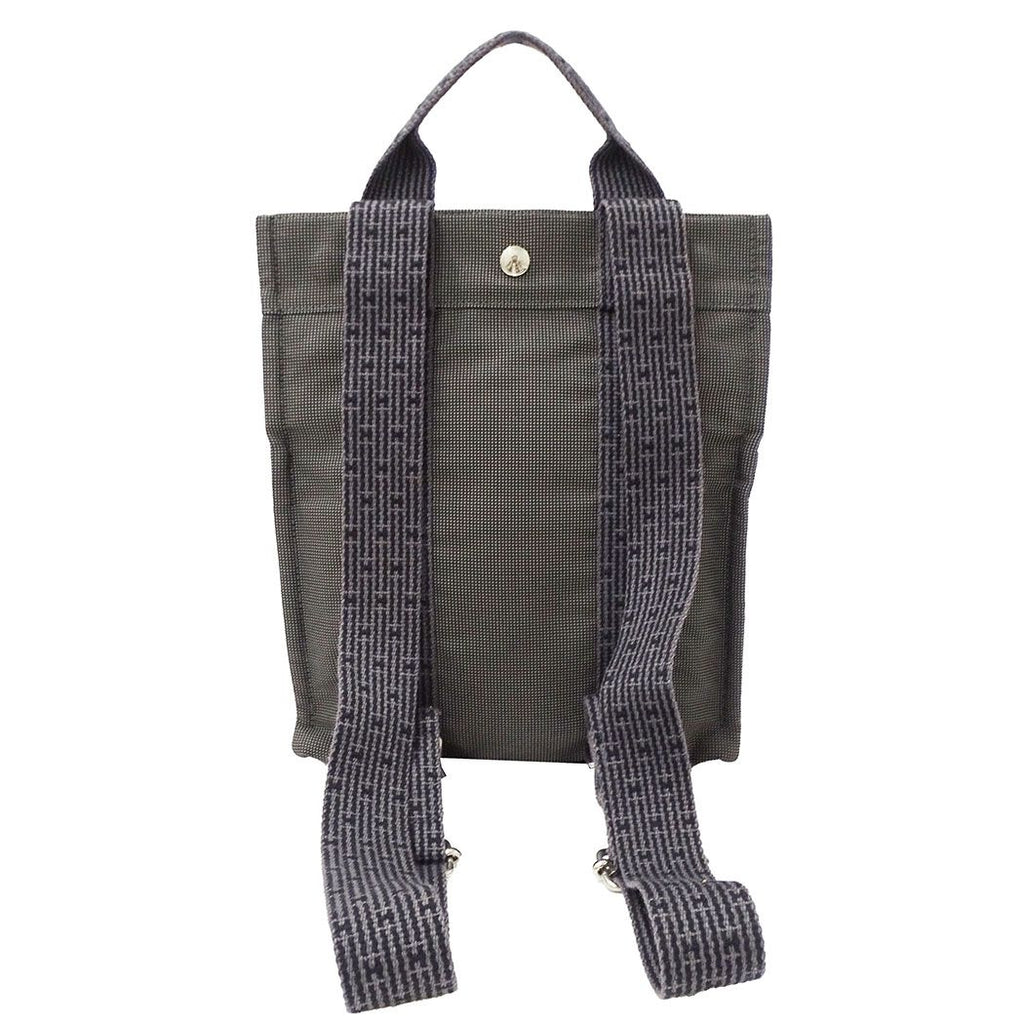 Hermes Her Line a Dos PM Backpack Canvas Gray — view 2