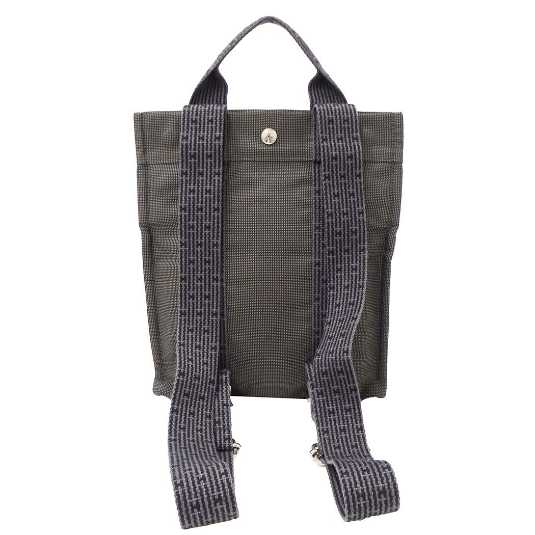Hermes Her Line a Dos PM Backpack Canvas Gray — view 2