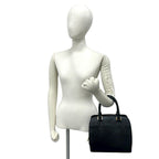Louis Vuitton Pont Neuf Epi Leather Round Zip Mini Boston Bag Noir — view 2