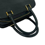 Louis Vuitton Pont Neuf Epi Leather Round Zip Mini Boston Bag Noir — view 4
