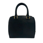 Louis Vuitton Pont Neuf Epi Leather Round Zip Mini Boston Bag Noir — view 3