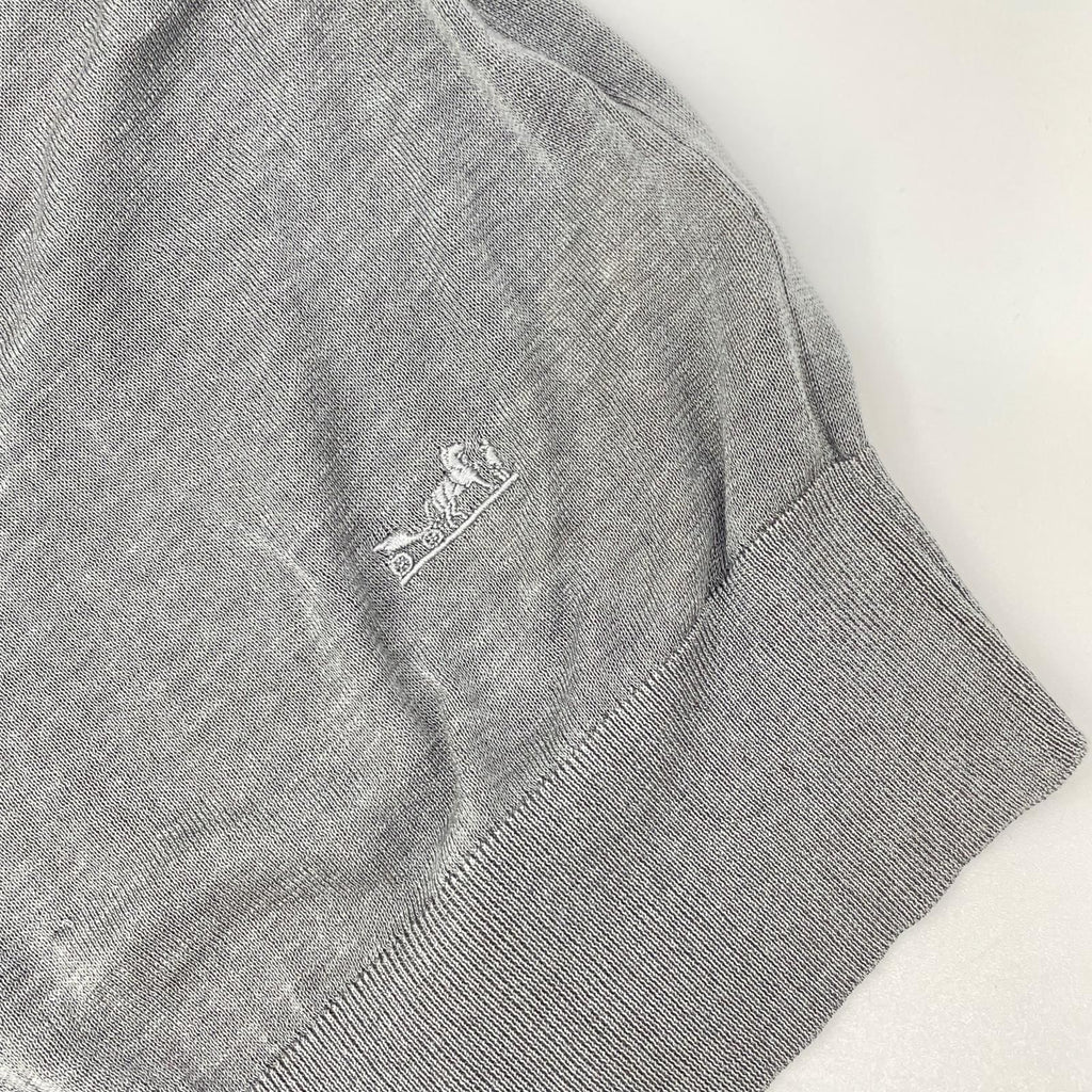 Hermes 5 DJ Carre Shu Cotton Silk Heige Dilib Knit 34 Sweater — view 8