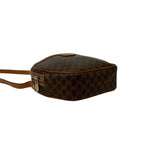 Celine Vintage Macadam Blason Triomphe Pattern Leather Mini Shoulder — view 7