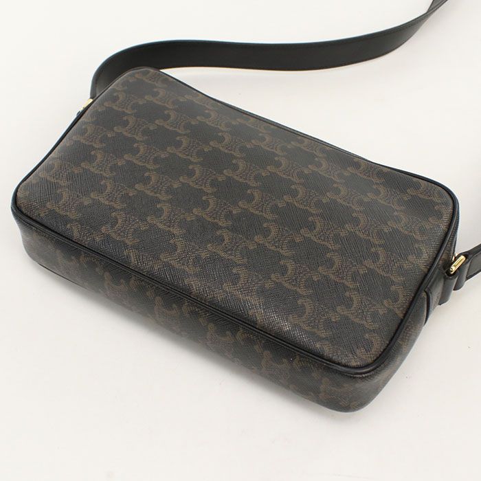 Celine Midi Triomphe Canvas Crossbody Shoulder — view 2