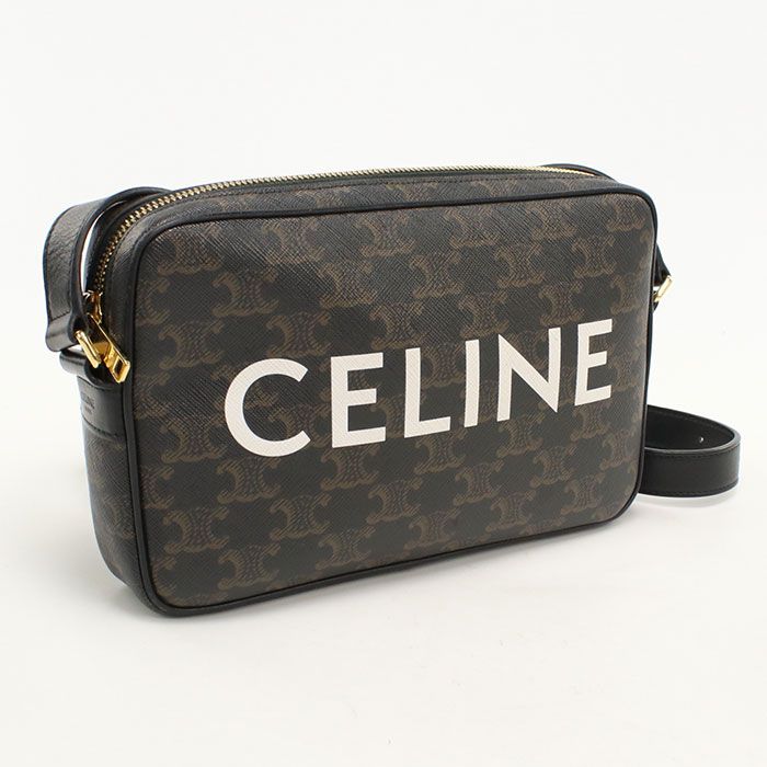 Celine Midi Triomphe Canvas Crossbody Shoulder