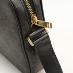 Celine Midi Triomphe Canvas Crossbody Shoulder — view 5